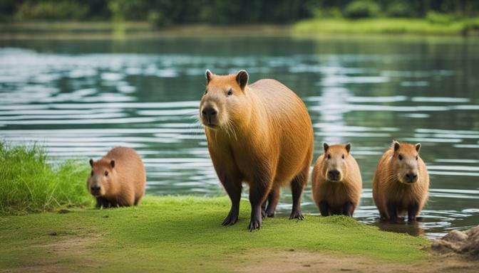 Wasserschweine: Fascinierende Fakten über das größte Nagetier der Welt